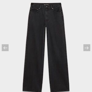 Denim Forum High Rise Jeans in Black